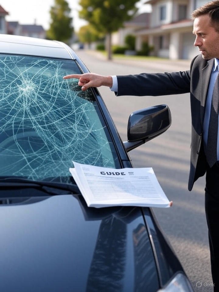 Car Insurance Cover Windshield & Glass Damage Guide